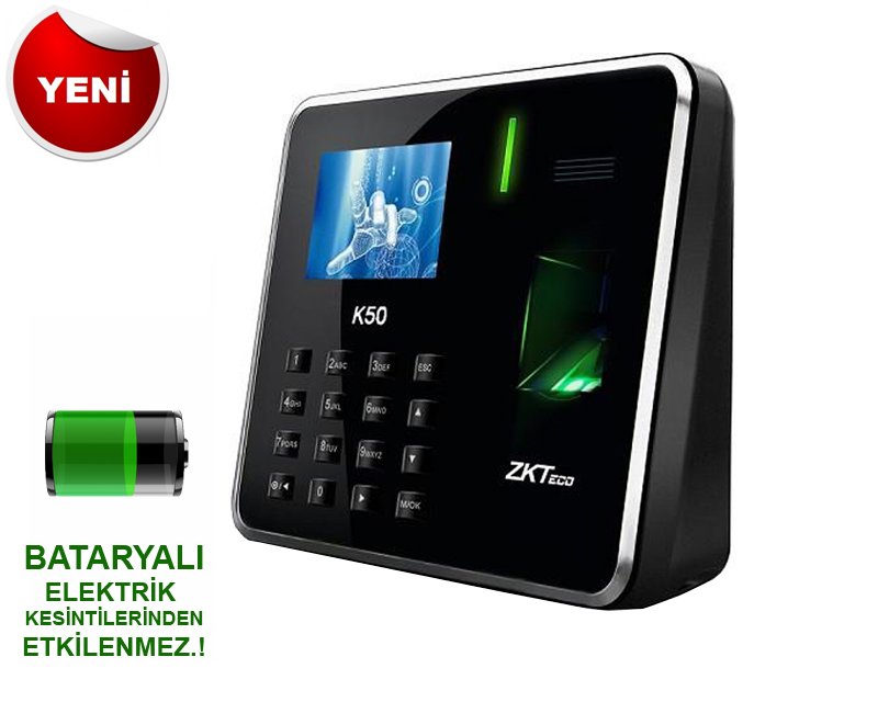 ZKTeco K50 Parmak İzi Okuyucu